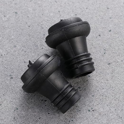 Healifty Wine Saver Vacuum Pump: Wine Preservation Pump Cylinder Set with 2 Reusable Vacuum Bottle Stoppers Tool for Home Bar and Kitchen