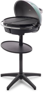 GreenPan 2-in-1 Portable Indoor/Outdoor Electric Grill & Griddle, Forest Green