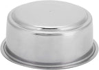Stainless Steel Coffee Filter, 51mm Double Layer Pressurized Filter Basket Espresso Filter Basket Espresso Machine Parts for Portafilter Coffee Machine(Double Cup)