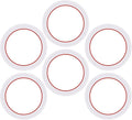 [UPGRADED] Sealing Gasket for Bialetti Moka Express 12 Cups Iconic Stovetop Espresso Maker - 6 PCS Replacement Food Grade Silicone Seal Ring for Aluminum Stovetop Coffee Maker Pots