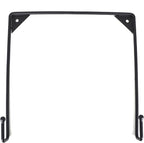 Milltown Merchants Metal Display Stand - Wall Mounted Decorative Plate Holder - Versatile Hanger Stand - Black (1 Pack, X-Large)