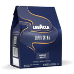 Lavazza Super Crema Whole Bean Coffee, Medium Espresso Roast, Arabica and Robusta Blend, 22 oz Bag (Pack of 6)