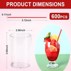 600 Pcs Coffee Stirrers Stir Sticks Set - Acrylic Stir Stick Holder Cocktail Bar Straws Drink Stirrers for Coffee Whiskey Disposable Drinking Straws Party Supplies(Red, Pink, Rose Red)