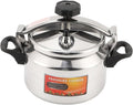 Asixxsix Asixxsix Aluminum Pressure Cooker, Explosion Proof Large Capacity Pressure Canner, Stovetop Cooker with Compound Bottom Easy Open Close for Gas Electric Flat Top Stoves (9L) (7L)