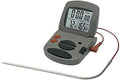 Taylor Programmable with Timer Instant Read Wired Probe Digital, Meat, Food, Grill BBQ Cooking Kitchen Thermometer with Timer, Gray