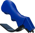 ACCUSHARP Knife Sharpener, Portable and Easy to Use, Hones and Sharpens Cleavers, Kitchen, and Serrated Knives, Sharpens Double Beveled Edge Knives