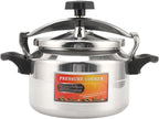 Asixxsix Asixxsix Aluminum Pressure Cooker, Explosion Proof Large Capacity Pressure Canner, Stovetop Cooker with Compound Bottom Easy Open Close for Gas Electric Flat Top Stoves (9L) (7L)