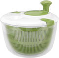 Salad Spinner Dryer Washer, Large Hand Crank Professional Kitchen Gadgets Salad Spinner Hand Cranking Multifunctional Vegetable Spinner Lettuce Greens Dryer Kitchen Tool