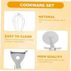 Plastic Handle Kitchen Tool Set 9pcs Kitchen Gadget Set Cute for Cooking