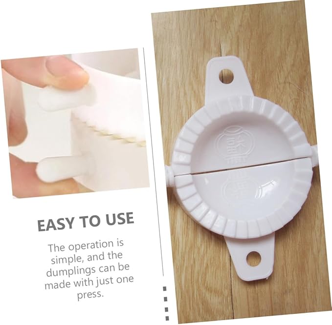 20pcs Dumpling Maker Molds 7cm Diameter Pp Plastic Dumplings Press Kitchen Gadget for Homemade Cooking Tools
