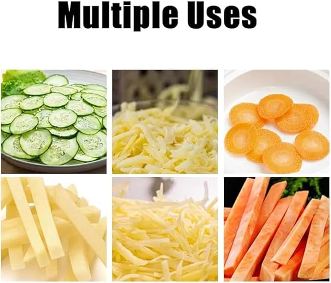 Pelador Multifuncional 2-En-1, Multi Cutter and Julienne Set with Grating Plate Great, 2025 Multifunctional Kitchenware Set with Grating Plate, Double-Edged for Easy Peeling (2 PCS)