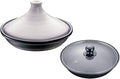 3002 ATZ0401 Ishigaki coup Deere IH tajine pot (avec couvercle en verre) 19cm blanc (Japon import / Le paquet et le manuel sont ?crites en japonais)
