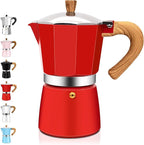 12 Cup Aluminum Espresso Stovetop Moka Pot Express Coffee Maker Percolator Italian Classic Mocha Coffee Machine for Italian and Cuban Cafe Brewing for Home & Camping 600ml 20oz