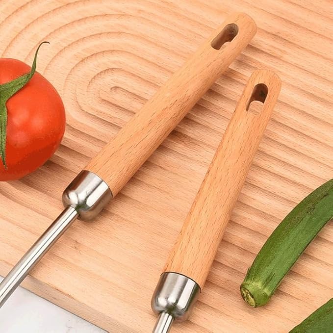 Food Grade Silicone Kitchenware Spatula Wooden Handle Set Kitchen Cooking Tools(D)