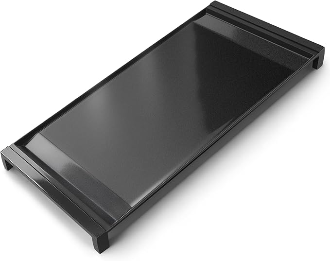 UPGRADED WB31X24738 Ceramic Non-stick Griddle Replacement for GE Stove Cooktop, PFAS & PTFE Free, Food-grade Non-stick Coating, 19.5"×9" Integrated Griddle Plate for GE Gas Stove Top Center
