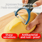 Kitchen vegetable peeler, potato peeler stainless steel multifunctional set kitchen and household tools fruit peeler Y&I Japanese blade will not rust