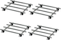 4Pcs Stainless Steel Trivet for Hot Dishes, Lightweight Metal Trivets for Hot Pots and Pans, Metal Cooling Rack, Heat Resistant Mats for Countertop Cooling, Cooking Baking Pans Holder, 7"x7"