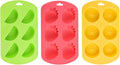 3 Pack 3D Watermelon/Lemon/Strawberry Silicone Mold, Fruit Snack Molds for Candy Chocolate Gummy Making, Non-Stick Baking Mold for Jelly Soap Ice Cube Fondant