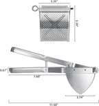 Potato Ricer, Sopito Stainless Steel Potato Masher for Commercial and Home Use