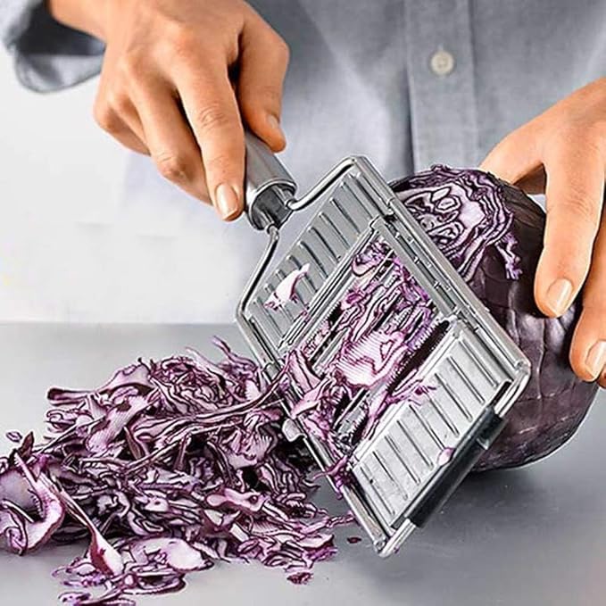 Multifunctional Peelers，Vegetable slicer,Hanging Grater Peeler Kitchen Accessories Slicer 304 Stainless Steel Peeling Tool Machine for Household Kitchen Fruits and Vegetables Kitchen Gadgets (Silver)