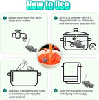 Iron Fish 3 Pack, Lucky Iron Fish for Cooking, Irons Fishes to Food and Water, Effective and Safe Cooking Tool