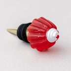 ban.do Cute Wine Stopper, Novelty Bottle Cork for Wine or Champagne, Metal Wine Plug, Bar Tool and Home Decor (Jelly Dessert)
