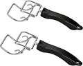 2 Pack Air Fryer Convection Toaster Oven Tray Extractor -Oven Food Scald Resistant Clip Tray Handle Used & Grills Extractor -Common to Trays Grills Air Fryer Accessories