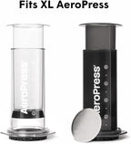 AeroPress XL 316 Stainless Steel Reusable Filter, Durable Metal Coffee Filter, Sustainable, Eco-Friendly, Travel-Friendly, Fits XL Size AeroPress Manual Coffee Makers