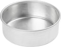 Winco Heavy-Duty Round Aluminum Layer Cake Pan, 8" x 3"
