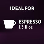 Lavazza Expert Espresso Intenso Double Shot Capsules, Dark Roast, Arabica and Robusta Blend, Compatible with Lavazza Classy Machines (36 Capsules) (Pack of 2)