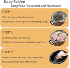 32 Counts Slow Cooker Liners Small Size(11 x 16 Inch) Kitchen Disposable Cooking Bags Fits 1 to 3 Quarts Safe for Oval or Round Pot -2Pack