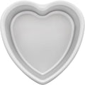 Fat Daddio's PHT-83 Anodized Aluminum Heart Cake Pan, 8 x 3 Inch