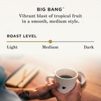 Peet's Coffee Medium Roast Ground Coffee | Big Bang | 36 Ounces | 2 Bags