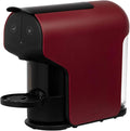 Delta Q Quick Espresso Capsule Machine – Color Red - Compact 0.8 L, Capsule System