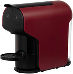 Delta Q Quick Espresso Capsule Machine – Color Red - Compact 0.8 L, Capsule System