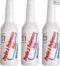 SuproBarware Flair Bottles Practice Set of 3 Bartender Practice Bottle 25oz/750ml Flair Bartending Kit Performance Training Bar Liquor White Decorative Shaker for Bar Pub Wine Cocktail