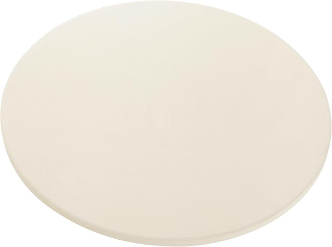 12.4" Round Pizza Stone, Heavy Duty Cordierite Pizza Pan for Grilling & Pizza Oven, High Temperature Resistant Baking Stone for Pizza, Bread, Meat and More