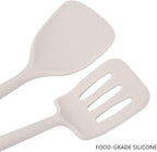 Silicone Kitchen Utensils Set 10 Piece, Heat Resistant, Non-Stick, Wooden Handle Cooking Tools