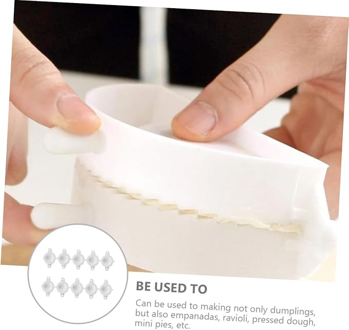 20pcs Dumpling Maker Molds 7cm Diameter Pp Plastic Dumplings Press Kitchen Gadget for Homemade Cooking Tools