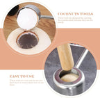 Stainless Steel Coconut Opener Tool Set, 2pcs Kitchen Gadget with Hammer and Extractor, Manual Coconut Shell Cracking Accessory for Household and Outdoor Use