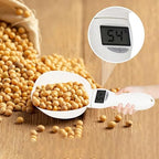 Digital Measuring Spoon Scale, Accurate Electronic Measuring Spoon with Conversion, Household Digital Measure Cup Scale with LED Display, Kitchen Food Scale Scoop for Weighing Baking Cooking (3)
