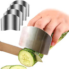 Stainless Steel Kitchen Gadgets Set, Multi-Purpose Cooking & Food Preparation Accessories for Meat, Cheese, Vegetables, Salad, Hamburger & Cake (4Pcs)