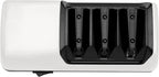 Chef’s Choice Professional Electric Knife Sharpeners for 15- and 20-Degree Straight-Edge and Serrated Knives with Diamond Abrasives & Precision Angle Control, 3-Stage, White