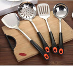 Kitchen Utensils Set，Cooking Utensils Kitchen Tools Gadgets Spoons for Cooking Spatulas Stainless Steel Cooking Utensils Spatulas Spoons 4 Pieces