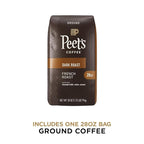 Peet's Coffee, Dark Roast Ground Coffee - French Roast 28 Ounce Bag