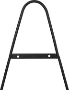 Milltown Merchants™ Metal Display Stand - Free Standing or Wall Mounted Decorative Plate Holder - Versatile Plate Hanger Stand - Black Metal Plate Stand - (4 Pack, X-Large)