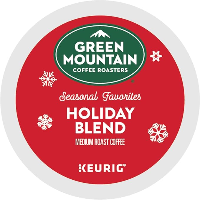 Green Mountain Coffee Roasters, Holiday Blend Coffee, Keurig Single Serve K-Cup Pods, 60 count