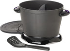 Presto 05450 DualDaddy Electric Deep Fryer, Black