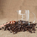 Tablespoons Teaspoons Measure Spoon Set of 6, Copper Plated Metal Measuring Spoons for Measuring Dry or Liquid Ingredients Spice for Kitchen Baking Cooking, Rose Gold Measuring Scoops Gift Set