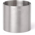 Barfly Thimble Measure, 25 ml., Stainless Steel